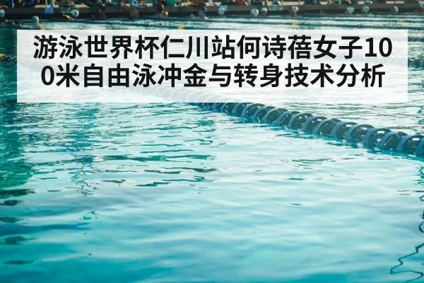 游泳世界杯仁川站何诗蓓女子100米自由泳冲金与转身技术分析